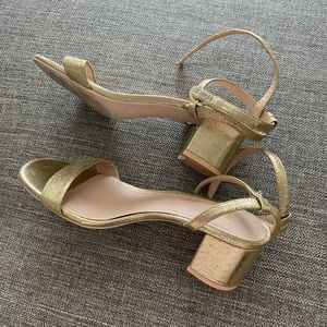 H&M Gold Sandals of Confusion